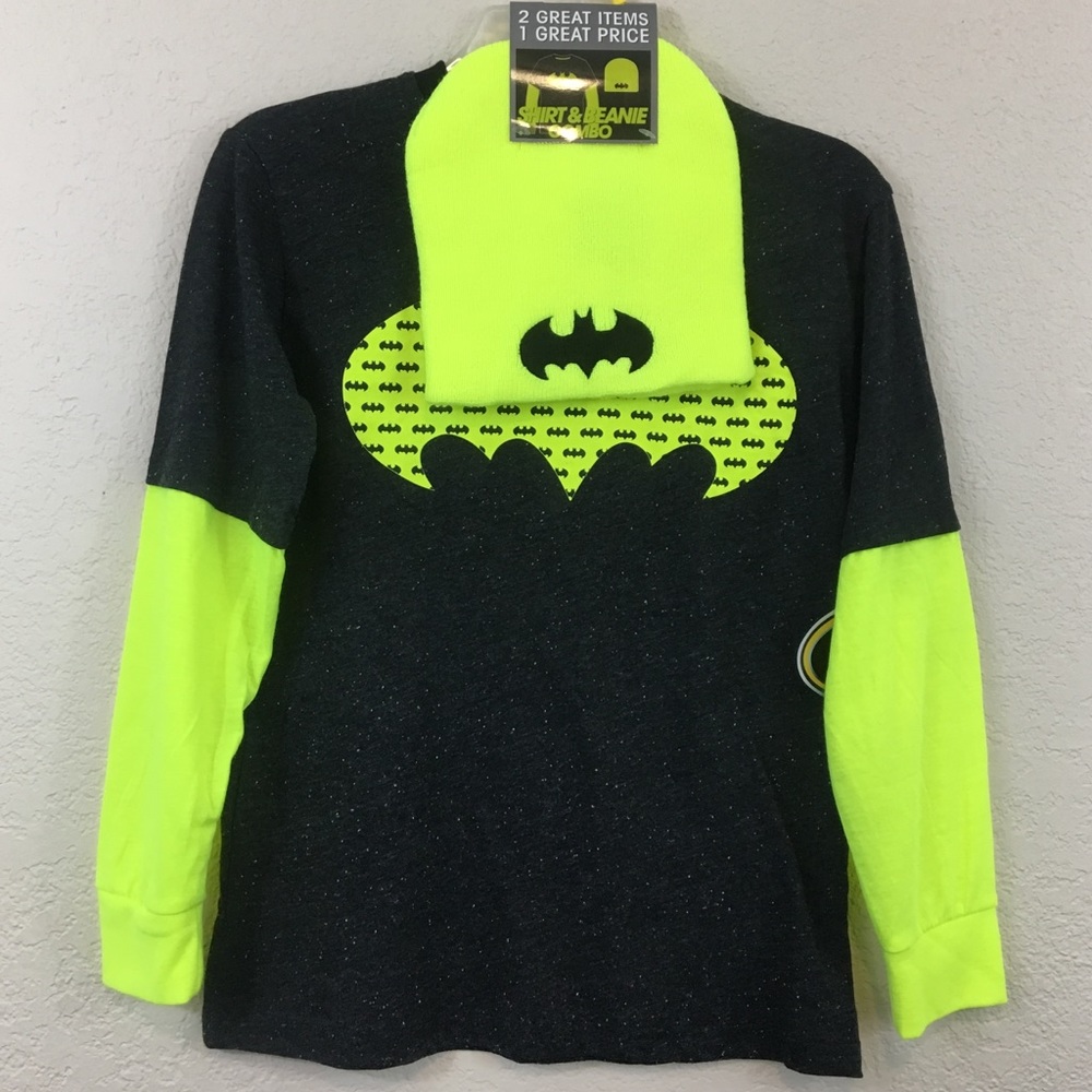 Batman T-Shirt and Beanie Combo